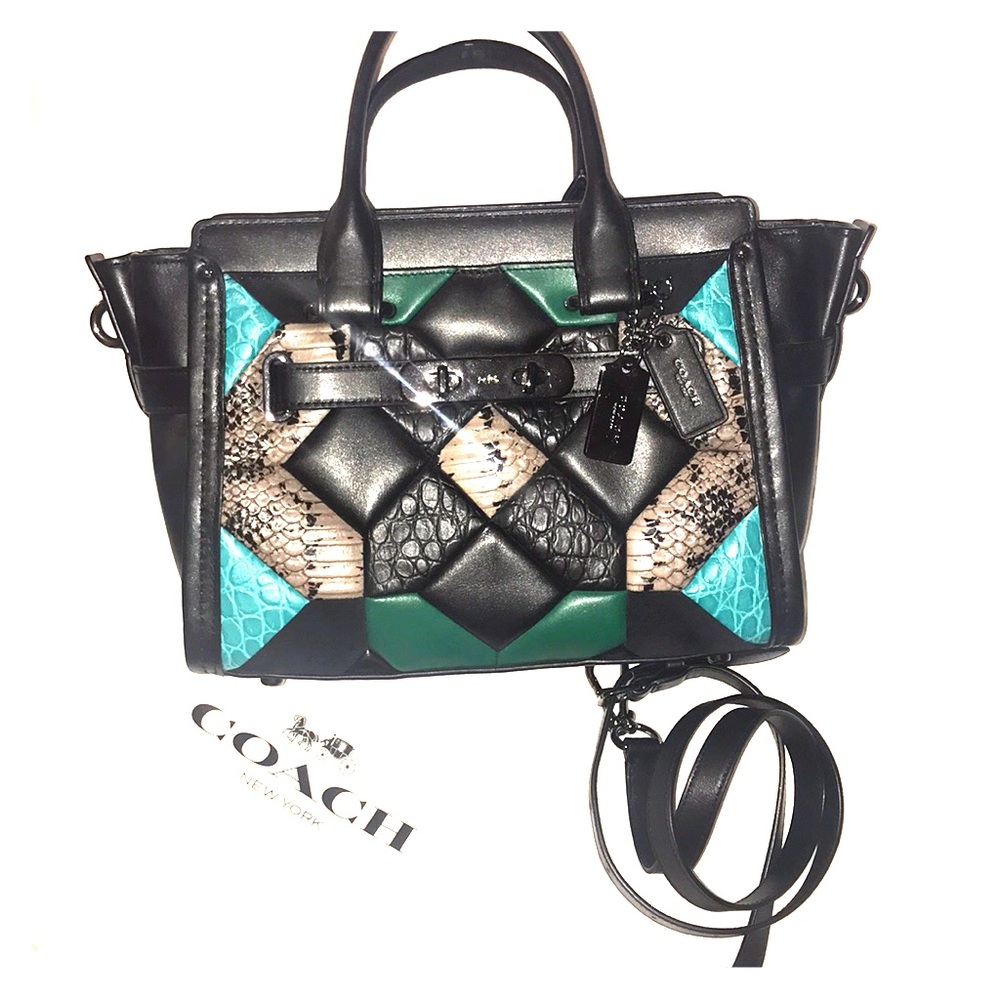 NWOT Coach Leather Satchel